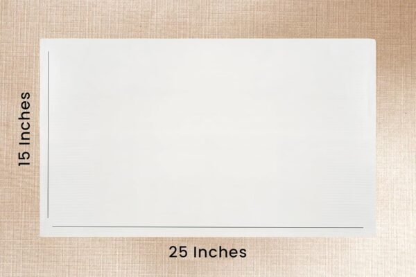 Dish Cloth Towels - White Dish Towel 15'' x 25'' - 100% Cotton Super Absorbent Kitchen Towels, Soft Reusable Cleaning Bar and Tea Towel Set (6 Pack, White) - Image 3
