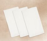 Dish Cloth Towels - White Dish Towel 15'' x 25'' - 100% Cotton Super Absorbent Kitchen Towels, Soft Reusable Cleaning Bar and Tea Towel Set (6 Pack, White) - Image 2