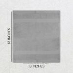 Soft Wash Cloths - 12 Pack Plush and Absorbent Cotton Washcloths for Face, Body, and Baby - Multi-Purpose, Quick-Dry Wash Cloths Set 13x13'' (Light Grey - Image 3