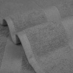 Luxury Bath Towels - 4 Pack Ultra Soft and Absorbent Cotton Bath Towels for Bathroom, Spa, and Hotel Use - Quick-Dry and Durable Towels Set 27x54'' (Light Grey) - Image 2